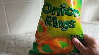 Lidl Onion Rings Crisps Snack Food Review Snaktastic