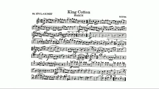 King Cotton March: 3rd B-flat Clarinet: John Philip Sousa