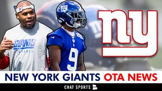 NY Giants OTA News: Steve Smith Mentors Malik Nabers + This UDFA Is BALLING OUT!