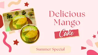 Mango Delight Cake | Delicious in itself! | by Taj | Snow'll Cakes