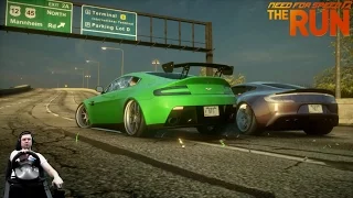 Батл с мафией в Чикаго Need for Speed: The Run на руле Fanatec Porsche GT2