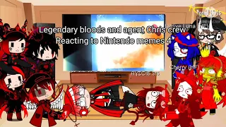 legendary bloods and agent Chris crew react to Nintendo memes 4