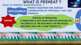 PART 1 | WHAT IS PREHEATING IN WELDING | PREHEAT MAINTENANCE | SELECTION OF PREHEAT WITH EXAMPLES