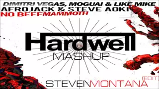 Dimitri Vegas & Like Mike & MOGUAI x Steve Aoki & Afrojack - No Beef Mammoth (Hardwell Mashup)