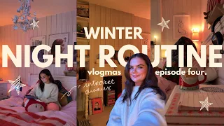 a cosy winter night routine 💌 Vlogmas episode four 🌟