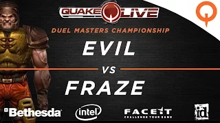 Evil vs Fraze - Furious Heights / Cure / Sinister (QuakeCon 2016)
