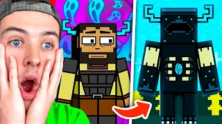 React to the ORIGIN of the WARDEN in MINECRAFT!