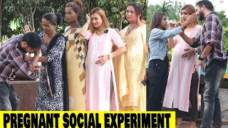 Boyfriend Mistreats Pregnant Girlfriend | Social Experiment | Rits Dhawan With Yash Choudhary