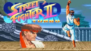 Super Street Fighter 2 Turbo Arcade [Mame4droid] Ryu Hardest