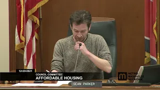 12/20/21 Affordable Housing Committee