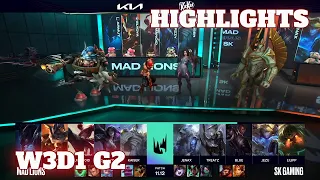 MAD vs SK - Highlights | Week 3 Day 1 S11 LEC Summer 2021 | Mad Lions vs SK Gaming
