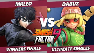 Smash Factor 9 Winners Finals - MkLeo (Pyra Mythra, Joker) Vs. Dabuz (Rosalina, Min Min) SSBU