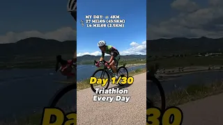 Doing A Triathlon EVERYDAY For 30 Days 🏊‍♂️ 🚴‍♂️ 🏃‍♂️