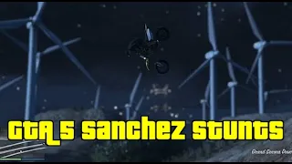 GTA 5 SANCHEZ stunts