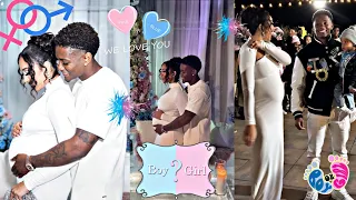 Riss And Quan's Message To Baby Roberts #2 *EMOTIONAL* Gender Reveal Vibes