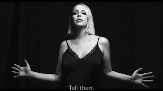 Tamara Todevska - Proud (Lyrics) Eurovision 2019