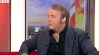 Paul McCartney's son James gives Awkward  TV interview on BBC Breakfast Show