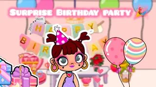 Surprise Birthday party 🥳🎉 | (my first video) *with voice* avatar world 🌍