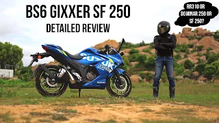 BS6 Suzuki Gixxer SF 250 Detailed Review