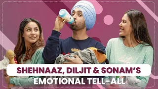 Shehnaaz Gill, Diljit Dosanjh, Sonam Bajwa's MOST EMOTIONAL tell-all | Honsla Rakh