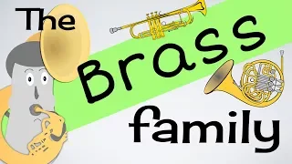 Brass Instruments for kids (INSTs 2) | Trumpet | Tuba | Trombone & more | Green Bean's Music