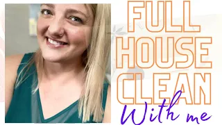 WHOLE HOUSE CLEAN WITH ME! | HOUSE RESET FOR FALL | EASY CROCKPOT MEAL