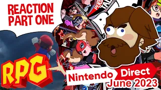 Nintendo Direct Reaction - June 21st 2023 (part 1)