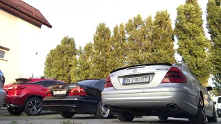 Выхлоп Mercedes E500 W211