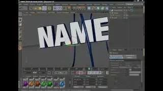 Как сделать красивое 3D интро в Cinema4D и After Effects| Часть 1
