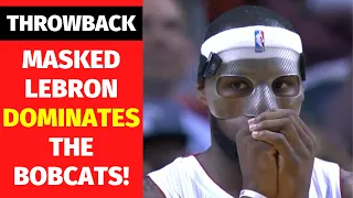 LeBron 61 Points vs Bobcats Full Game Highlights | MASKED LEBRON DOMINATES! Full Highlights