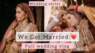 I Got Married | My Full Wedding Vlog ❤️ #wedding #bride