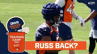 Russell Wilson struggles through the air but uses his legs on Day 3 of Denver Broncos training camp