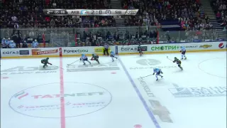 Sibir @ Ak Bars 03/29/2015 Highlights / Ак Барс - Сибирь 2:1 / Восток, Финал, Матч 2 (Серия 2:0)