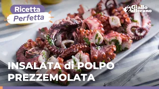 OCTOPUS SALAD with parsley dressing: classic appetizer! Authentic Italian recipe! 🐙🌊💙