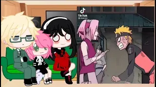 Spy X Family React to Anya as Sakura Haruno | Compilation | Gacha Club | READ DESC