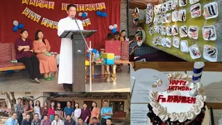 Principal 51 years of Birthday celebration.(Rev. Father Mathew Rhanben )🥳🥳🎂