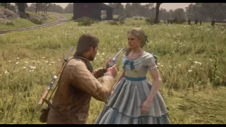 She was willing to die for the cause, and she did- Red Dead Redemption 2