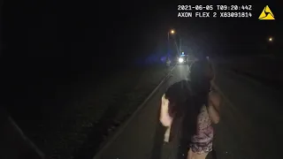 Body camera footage shows 2021 incident where woman with autism confronted by police