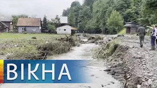 Вода зносила мости, ламала дерева і змивала машини: Закарпаття знову затопило | Вікна-Новини