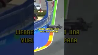 El accidente de Mark Webber || #short #shortvideo #formula1