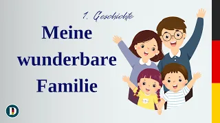 УЧИМСЯ ПОНИМАТЬ немецкий на слух для начинающих | Слушаем простой рассказ на немецком языке