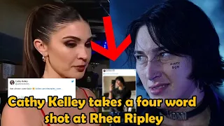 Cathy Kelley's Fiery Four Word Slam on Rhea Ripley