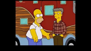 The Simpsons: Homer buys a Caravan