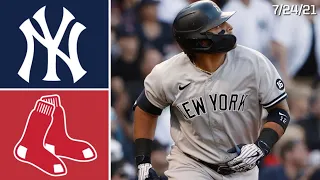 New York Yankees @ Boston Red Sox | Game Highlights | 7/24/21