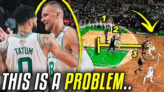 The 'Kristaps Porzingis Offense' Is Back, And The NBA Hates It | Finals News (Boston Celtics, Tatum)