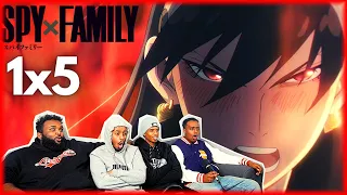 LOIDMAN VS YORTICIA!! | SPY X FAMILY Episode 5 REACTION