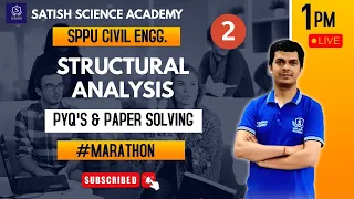 structural analysis sppu pyq solving |#sppu |sppu sa paper|part 2