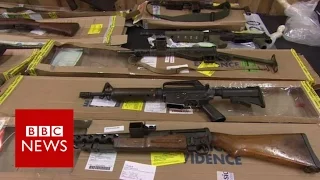 Biggest UK weapons stash revealed - BBC News