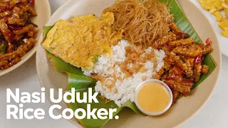 RESEP NASI UDUK RICE COOKER ! JADI ENAK SARAPANNYA