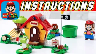 LEGO Mario's House and Yoshi Set Instructions | LEGO 71367 | Super Mario Expansion Set